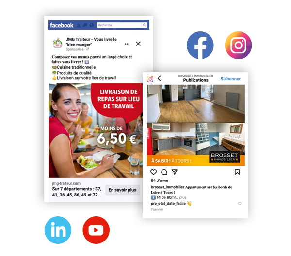 publicité réseaux sociaux